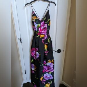 Floral Prom Dress Size 7